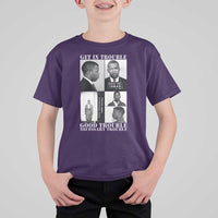 John Lewis Affrican American T Shirt For Kid Get in Good Necessary Trouble