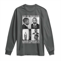 John Lewis Affrican American Long Sleeve Shirt Get in Good Necessary Trouble