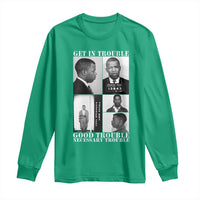 John Lewis Affrican American Long Sleeve Shirt Get in Good Necessary Trouble