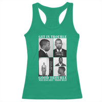John Lewis Affrican American Racerback Tank Top Get in Good Necessary Trouble