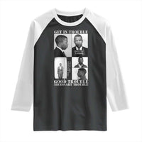 John Lewis Affrican American Raglan Shirt Get in Good Necessary Trouble