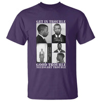 John Lewis Affrican American T Shirt Get in Good Necessary Trouble
