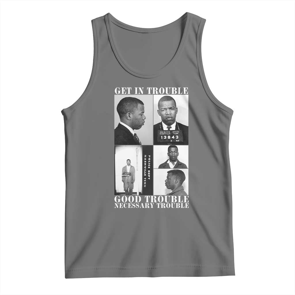 John Lewis Affrican American Tank Top Get in Good Necessary Trouble
