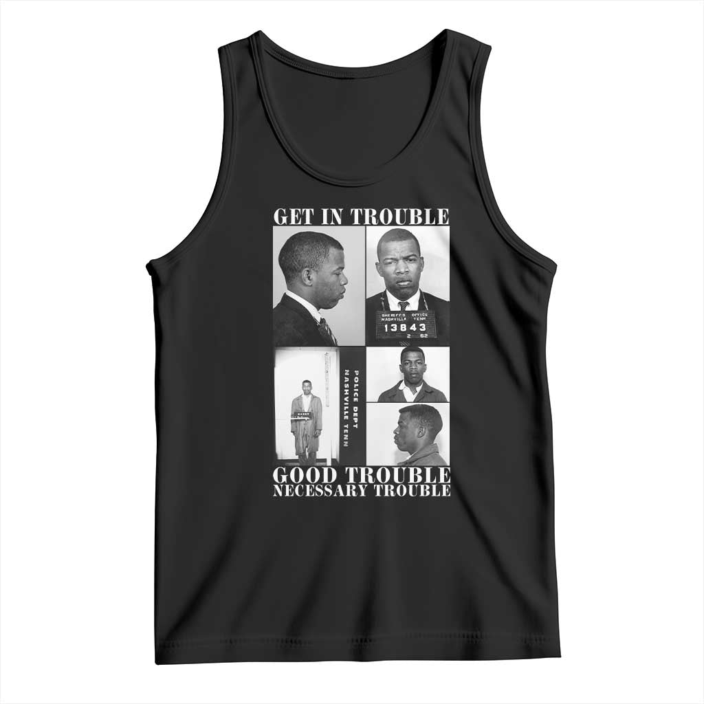 John Lewis Affrican American Tank Top Get in Good Necessary Trouble