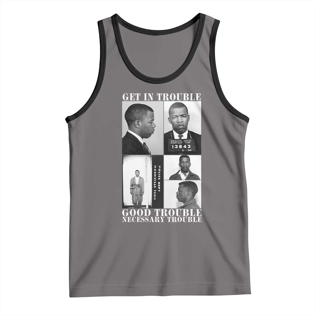 John Lewis Affrican American Tank Top Get in Good Necessary Trouble