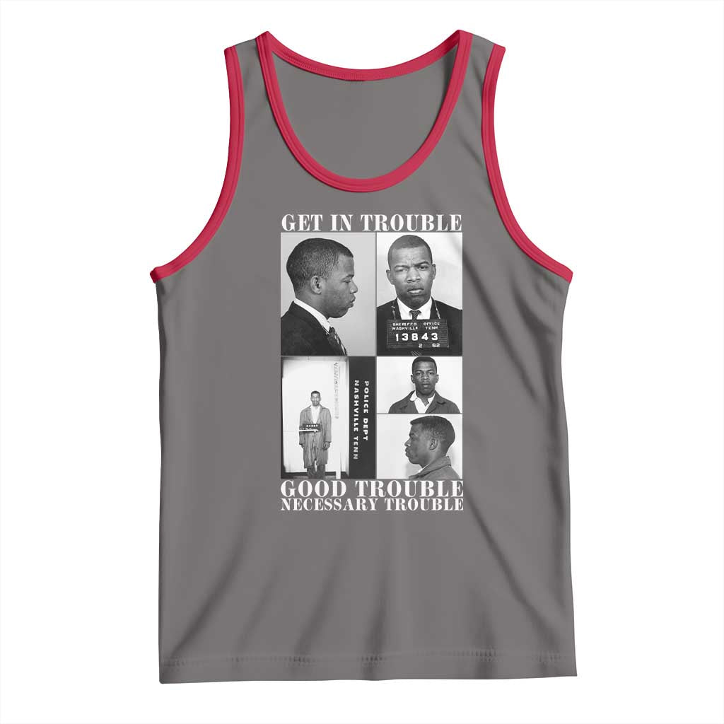 John Lewis Affrican American Tank Top Get in Good Necessary Trouble