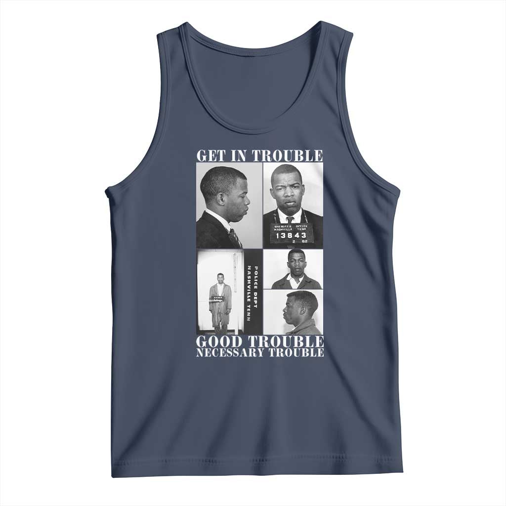 John Lewis Affrican American Tank Top Get in Good Necessary Trouble