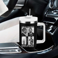 John Lewis Affrican American Tumbler With Handle Get in Good Necessary Trouble