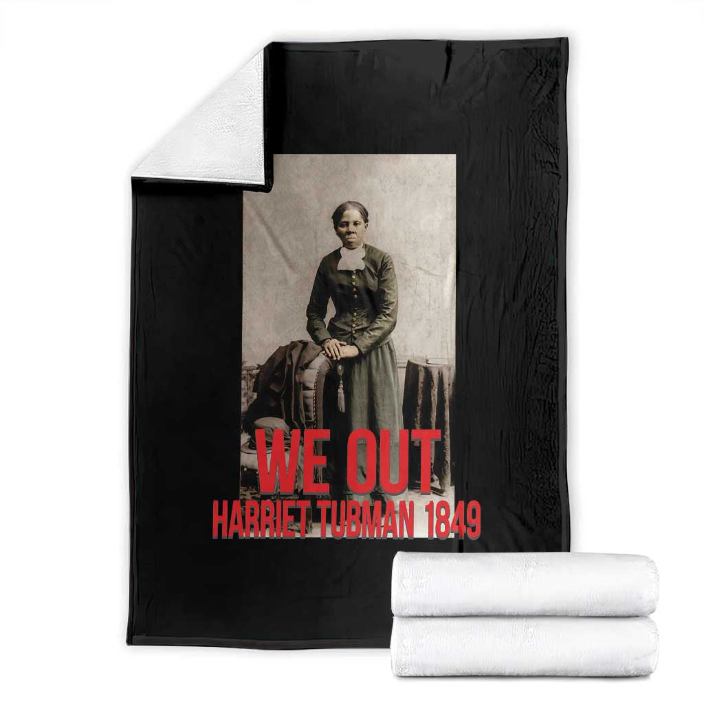 Harriet Tubman Quote Throw Blanket Black Woman History