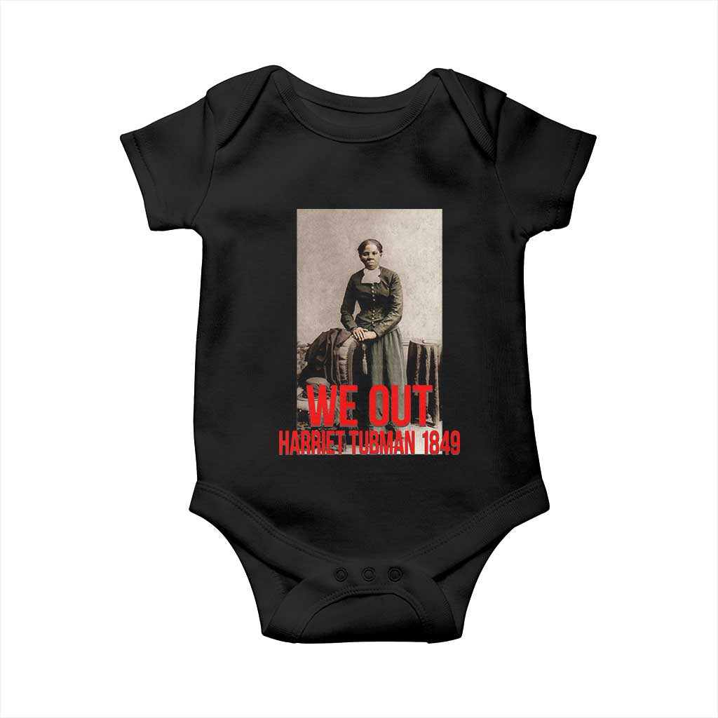 Harriet Tubman Quote Baby Onesie Black Woman History