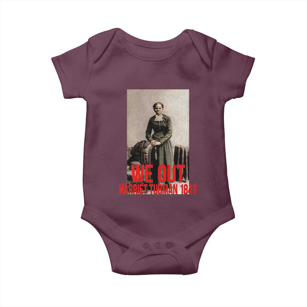 Harriet Tubman Quote Baby Onesie Black Woman History