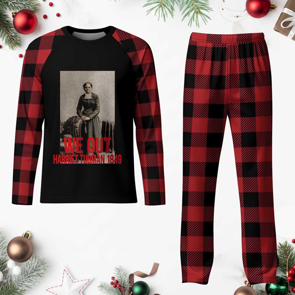 Harriet Tubman Quote Plaid Pajama Set Black Woman History