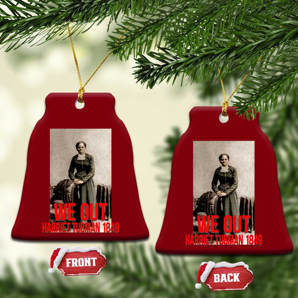 Harriet Tubman Quote Ceramic Ornament Black Woman History