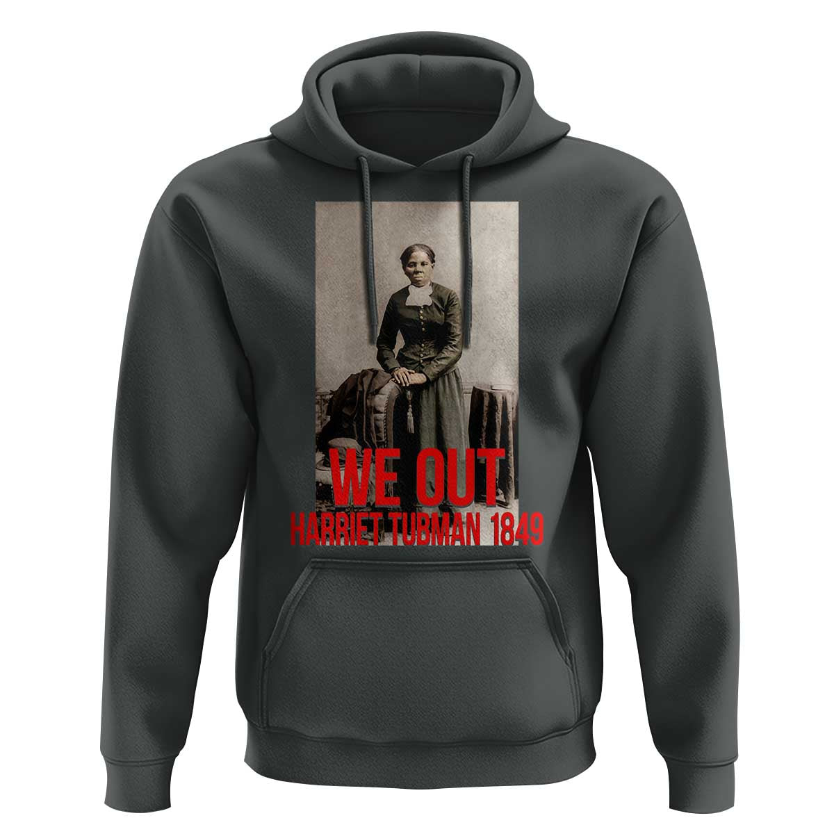 Harriet Tubman Quote Hoodie Black Woman History