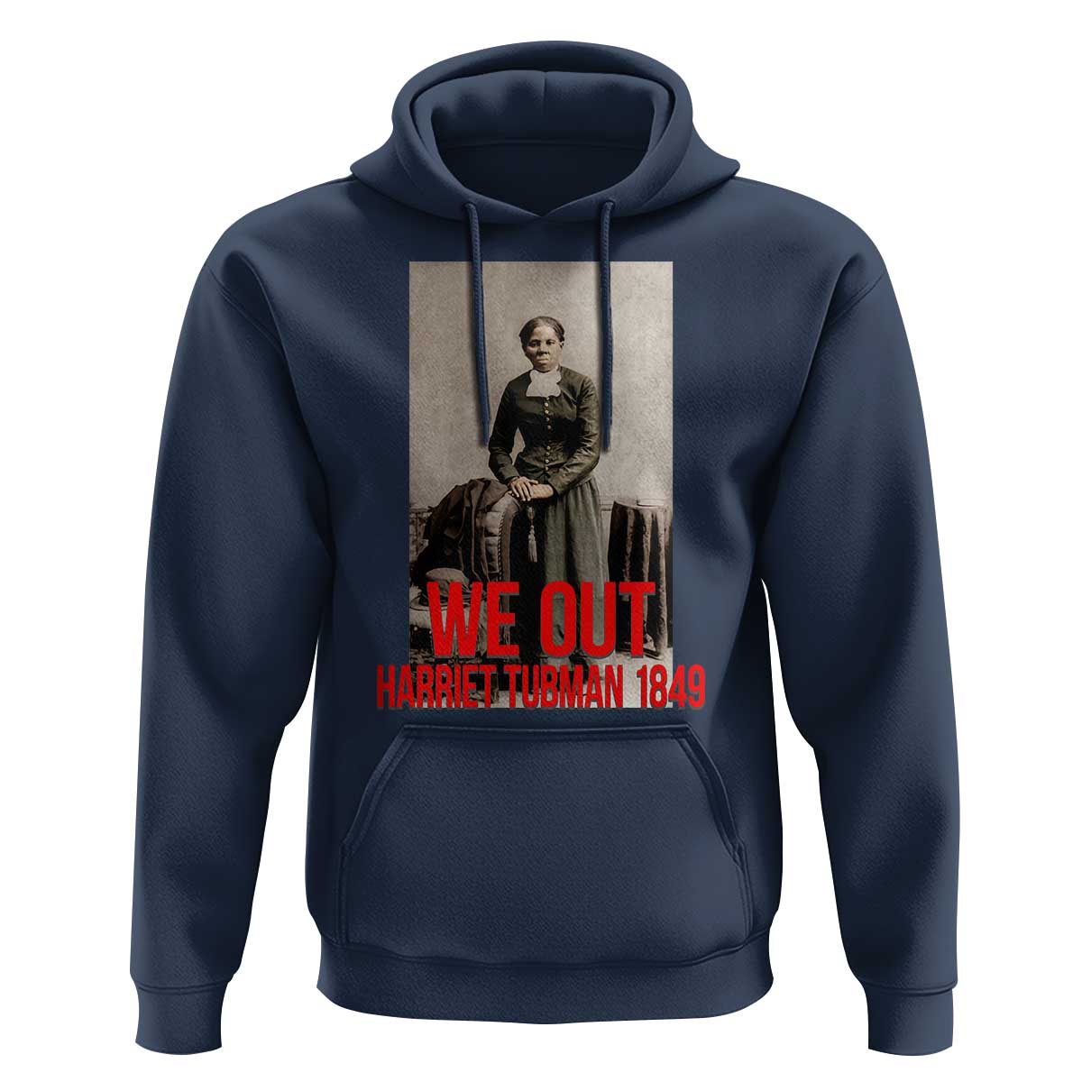 Harriet Tubman Quote Hoodie Black Woman History