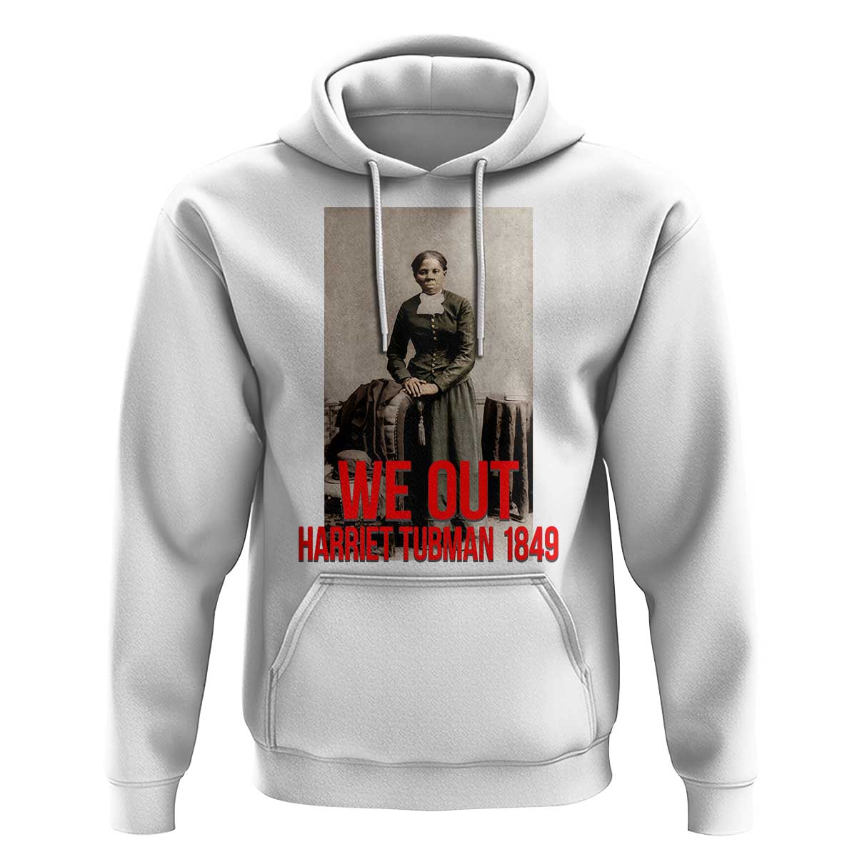 Harriet Tubman Quote Hoodie Black Woman History