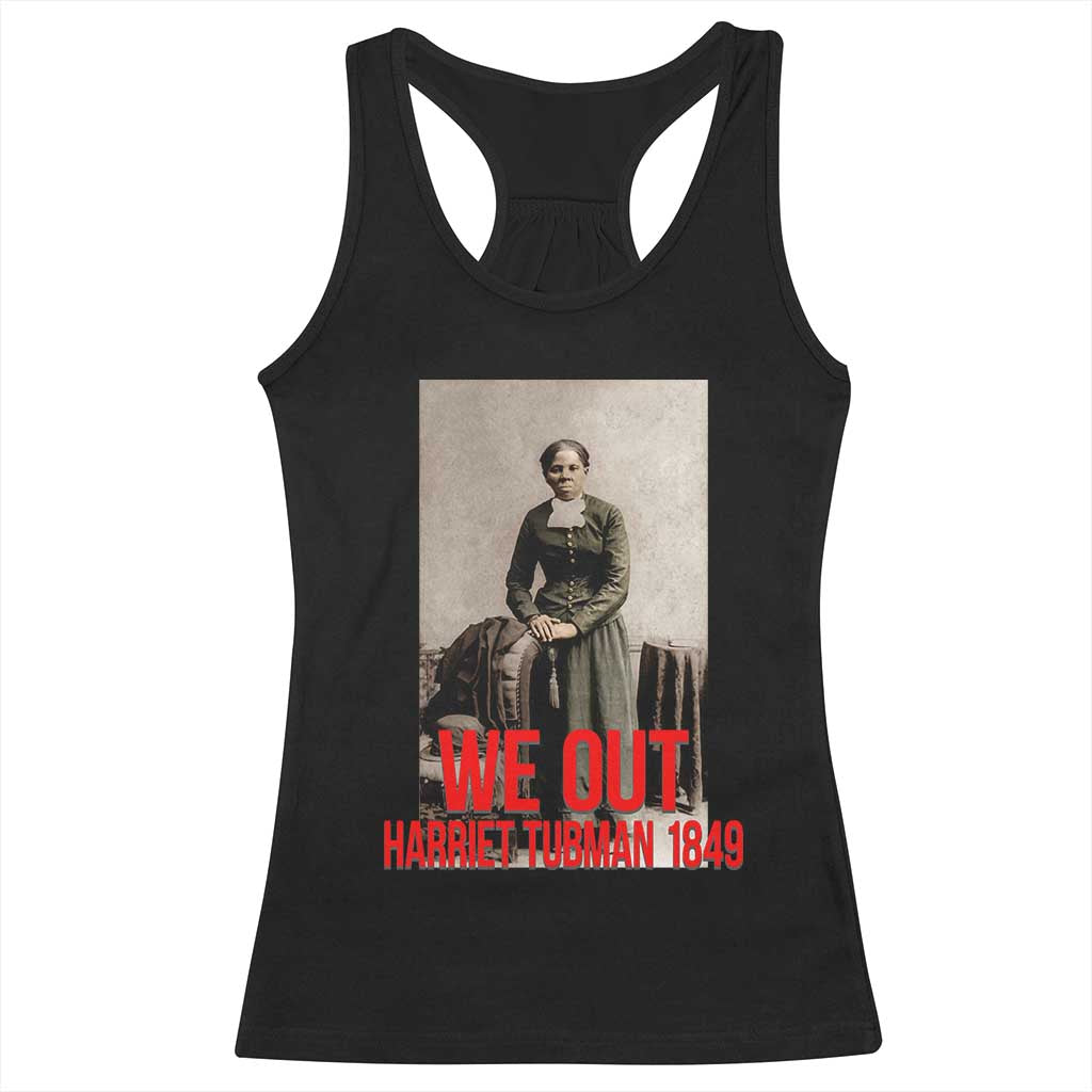 Harriet Tubman Quote Racerback Tank Top Black Woman History