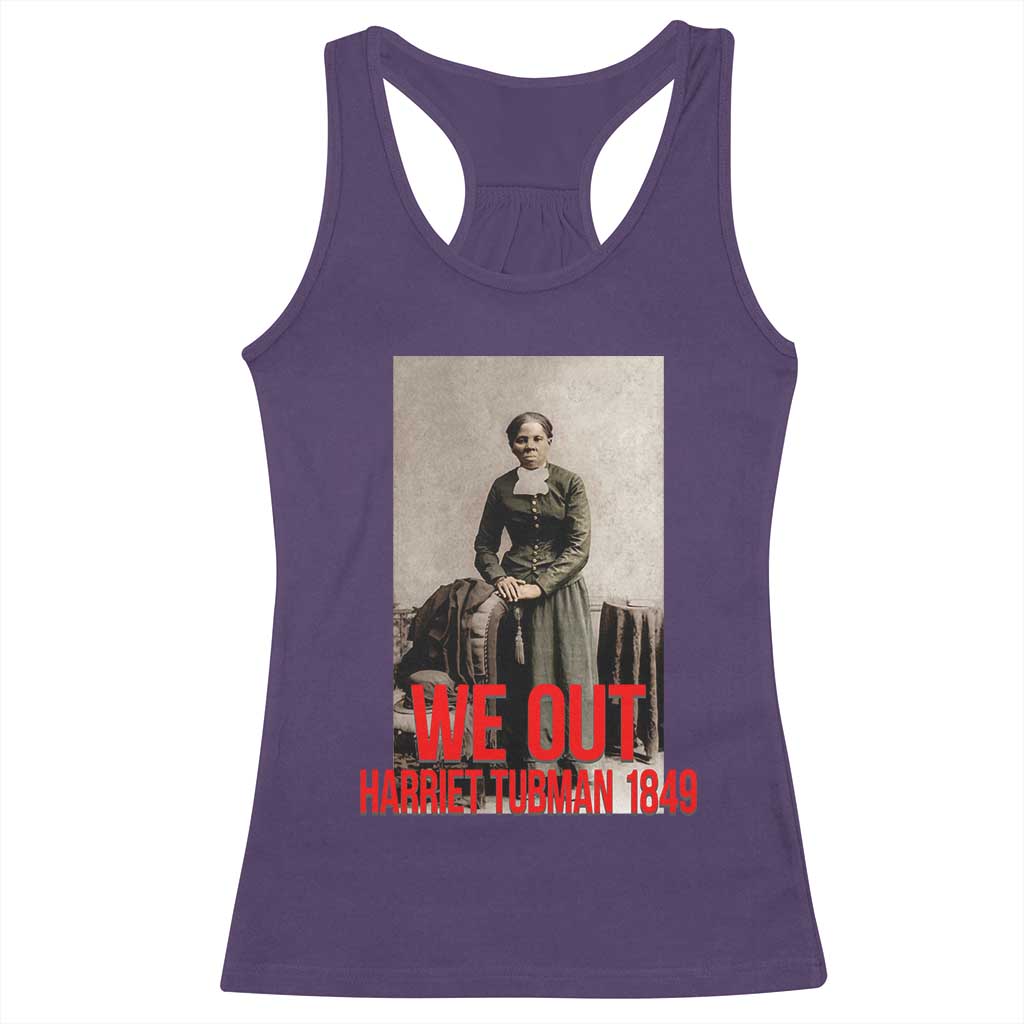Harriet Tubman Quote Racerback Tank Top Black Woman History