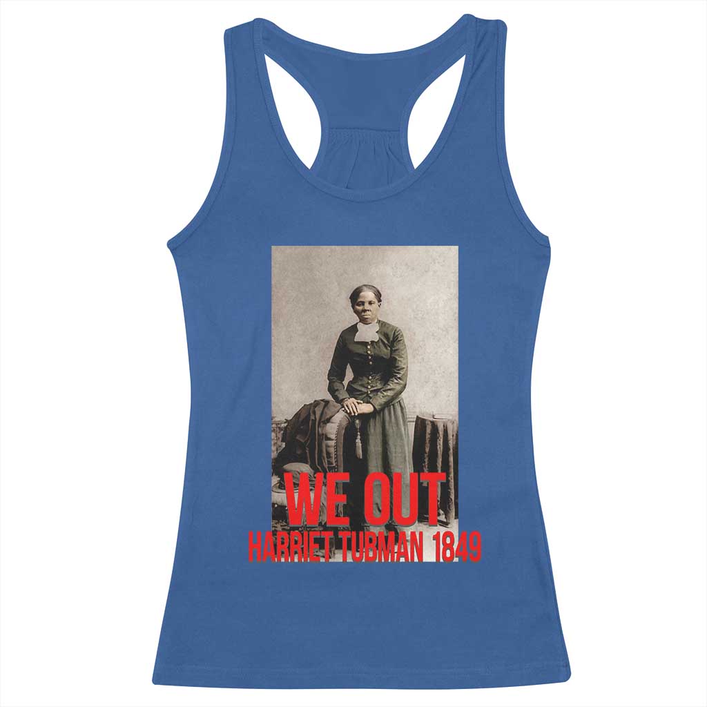 Harriet Tubman Quote Racerback Tank Top Black Woman History