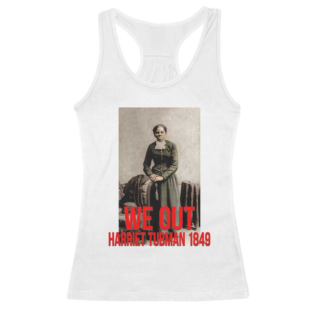 Harriet Tubman Quote Racerback Tank Top Black Woman History