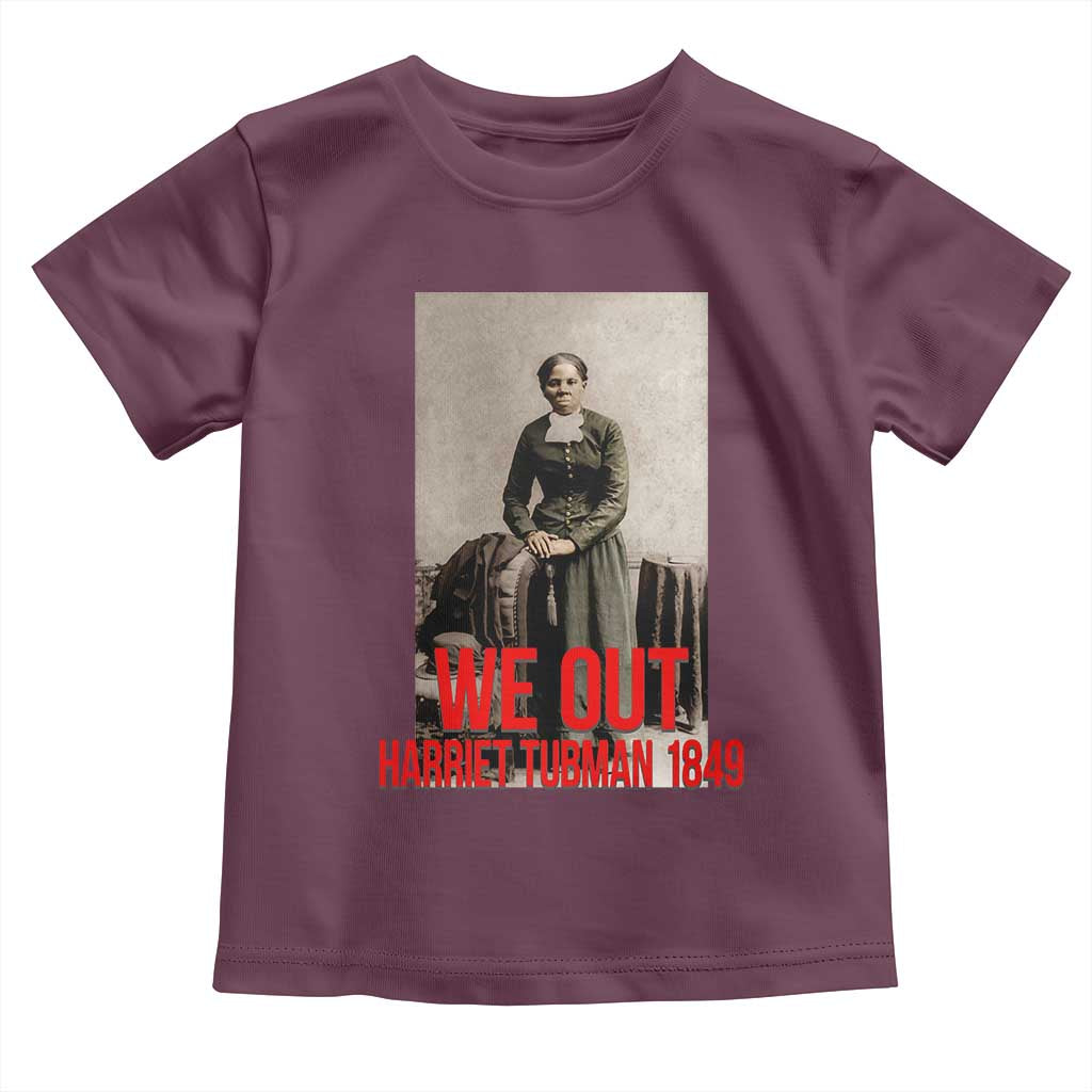 Harriet Tubman Quote Toddler T Shirt Black Woman History