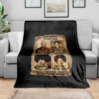 Black Woman History Throw Blanket Well Behaved Women Seldom Make History