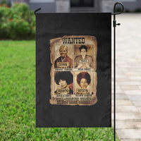 Black Woman History Garden Flag Well Behaved Women Seldom Make History