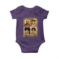 Black Woman History Baby Onesie Well Behaved Women Seldom Make History