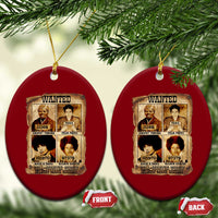 Black Woman History Ceramic Ornament Well Behaved Women Seldom Make History