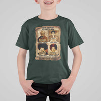Black Woman History T Shirt For Kid Well Behaved Women Seldom Make History