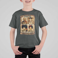Black Woman History T Shirt For Kid Well Behaved Women Seldom Make History