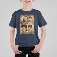 Black Woman History T Shirt For Kid Well Behaved Women Seldom Make History