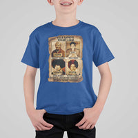 Black Woman History T Shirt For Kid Well Behaved Women Seldom Make History