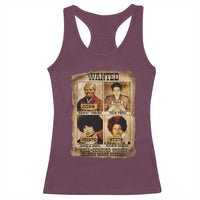 Black Woman History Racerback Tank Top Well Behaved Women Seldom Make History