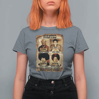 Black Woman History T Shirt For Women Well Behaved Women Seldom Make History