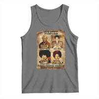 Black Woman History Tank Top Well Behaved Women Seldom Make History