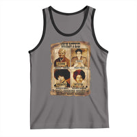 Black Woman History Tank Top Well Behaved Women Seldom Make History