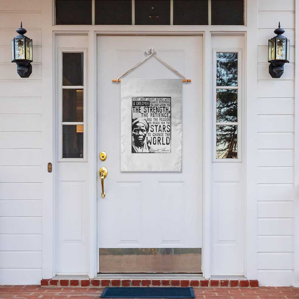 Harriet Tubman Quote Garden Flag Black Woman History Activist