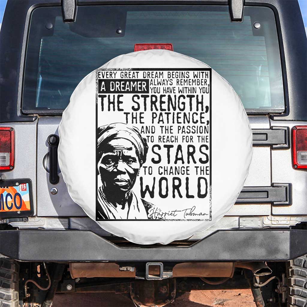 Harriet Tubman Quote Spare Tire Cover Black Woman History Activist