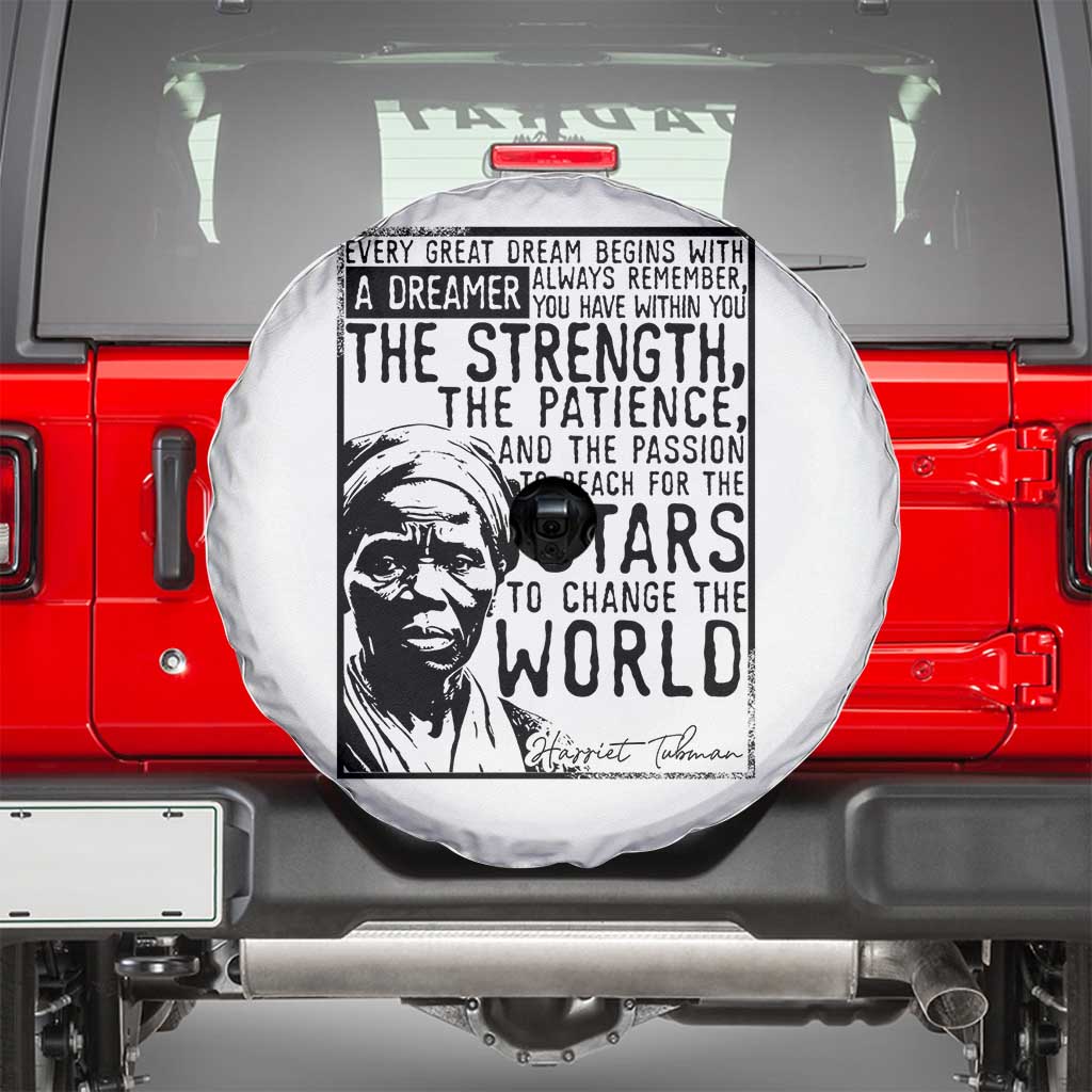 Harriet Tubman Quote Spare Tire Cover Black Woman History Activist