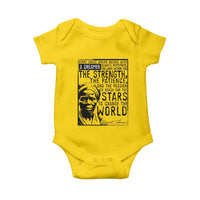 Harriet Tubman Quote Baby Onesie Black Woman History Activist