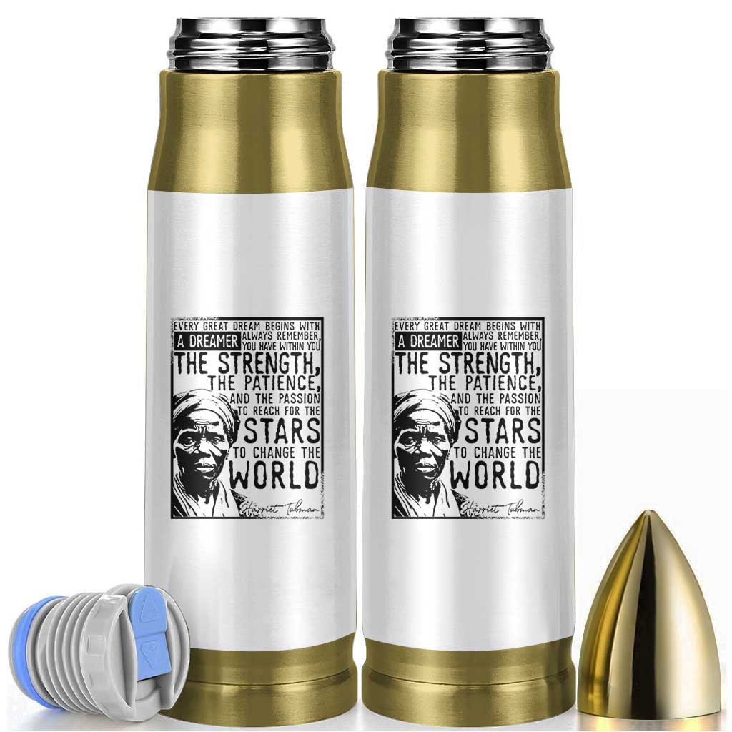 Harriet Tubman Quote Bullet Tumbler Black Woman History Activist