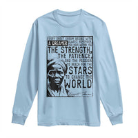Harriet Tubman Quote Long Sleeve Shirt Black Woman History Activist