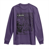Harriet Tubman Quote Long Sleeve Shirt Black Woman History Activist