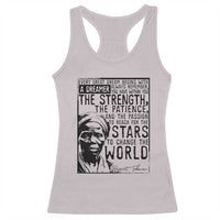 Harriet Tubman Quote Racerback Tank Top Black Woman History Activist