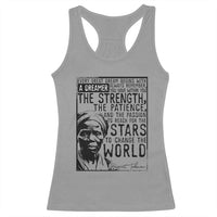 Harriet Tubman Quote Racerback Tank Top Black Woman History Activist
