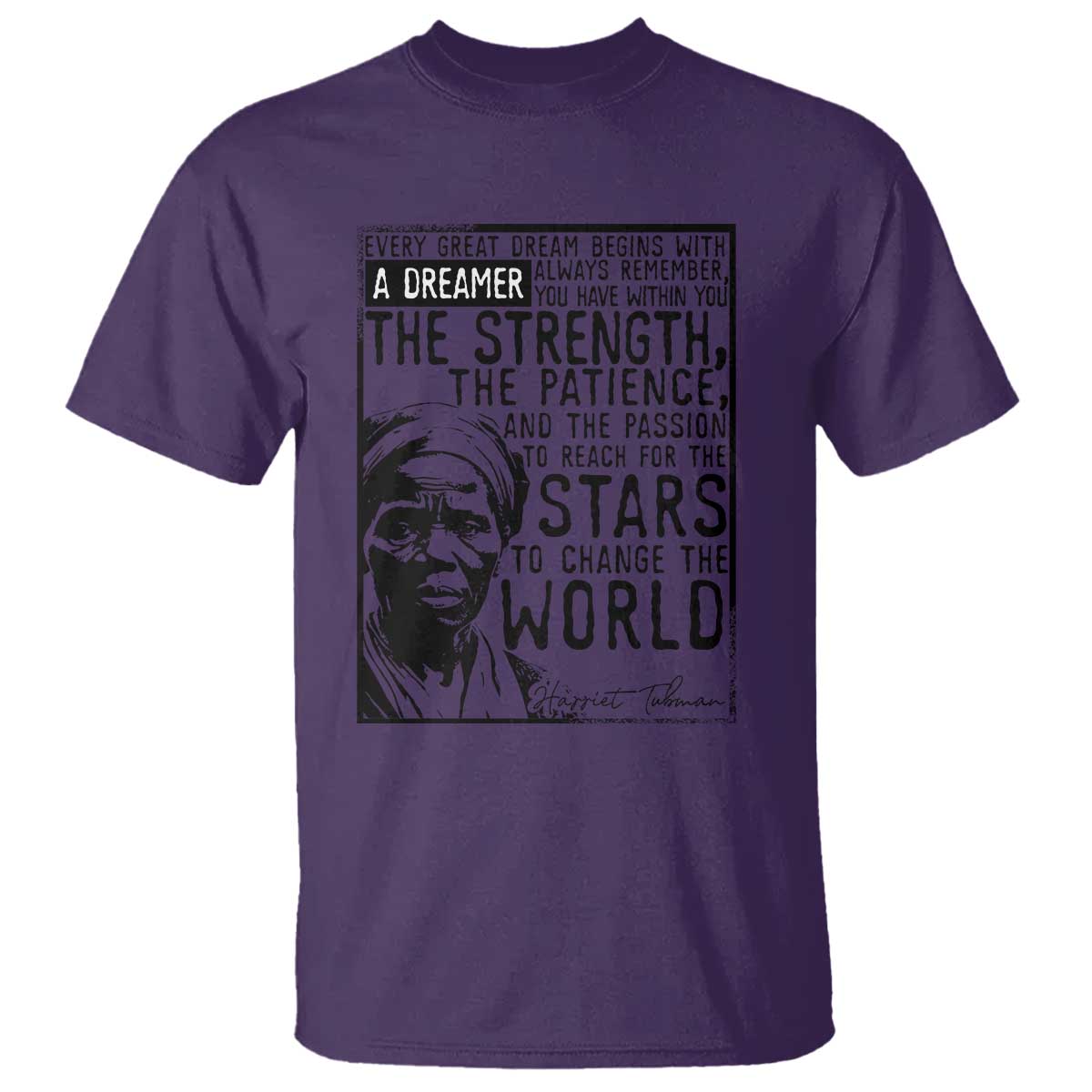 Harriet Tubman Quote T Shirt Black Woman History Activist