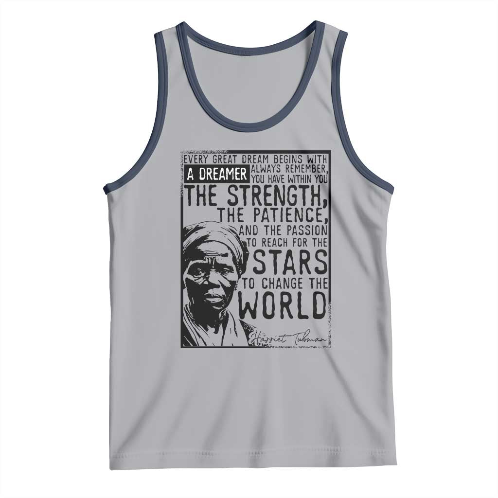Harriet Tubman Quote Tank Top Black Woman History Activist