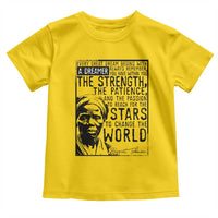 Harriet Tubman Quote Toddler T Shirt Black Woman History Activist
