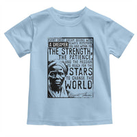 Harriet Tubman Quote Toddler T Shirt Black Woman History Activist